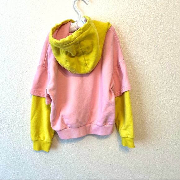 Marc Jacobs Kids Layered logo-print hoodie - Picture 3 of 11